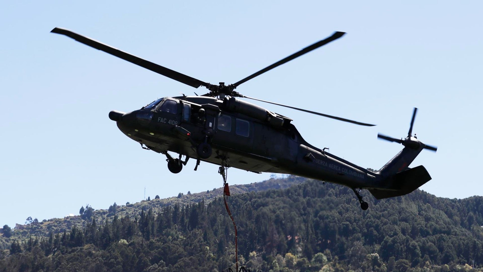Helicóptero militar de Colombia - Foto de referencia: EFE