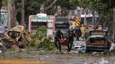 Explosión en Cali | Foto: AFP