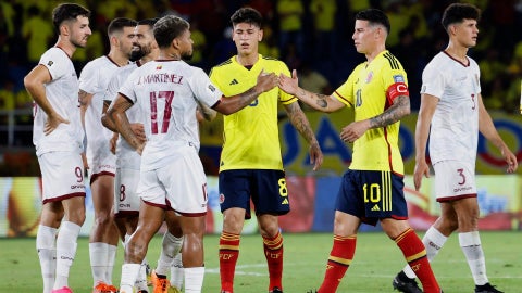 Venezuela ante Colombia en las Eliminatorias Sudamericanas al Mundial 2026 - Foto: EFE