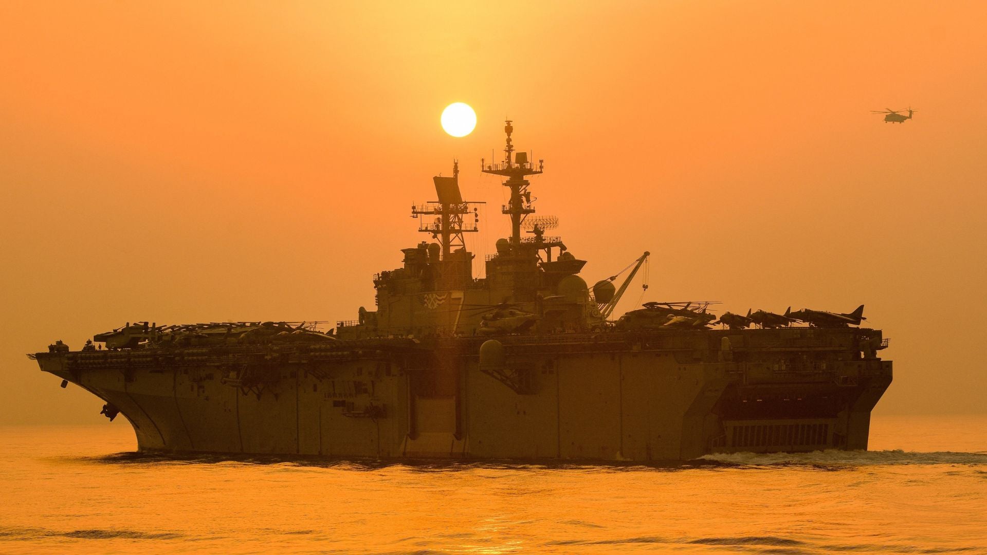 USS Iwo Jima de la Armada de EE. UU. (AFP) USS Iwo Jima de la Armada de EE. UU. (AFP)