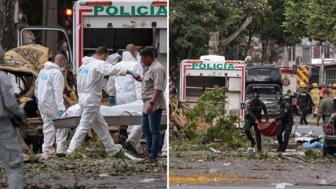 Atentado en Cali - AFP
