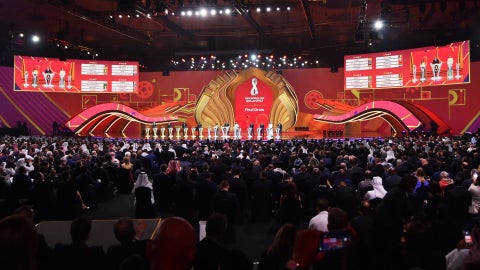 Sorteo del Mundial Qatar 2022 - Foto: EFE