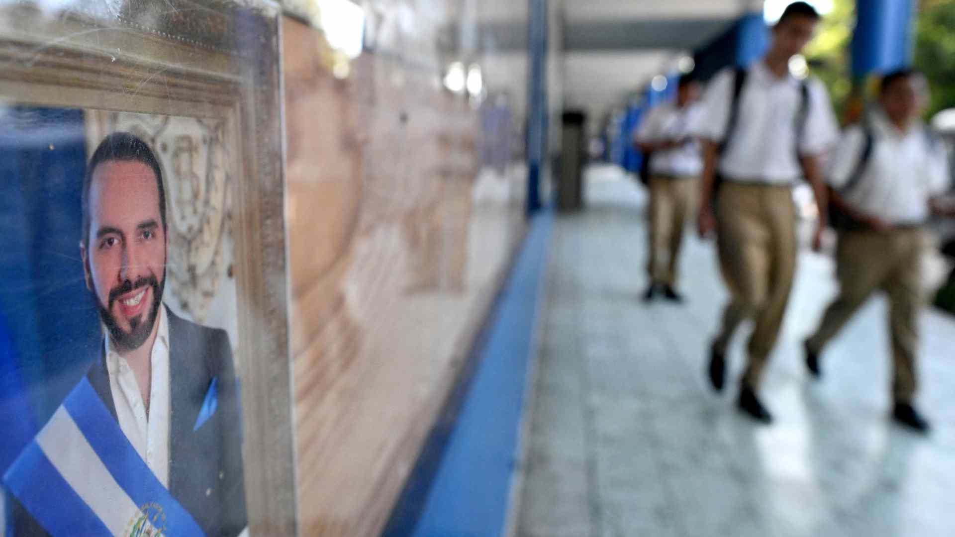 Escuelas de El Salvador - AFP Escuelas de El Salvador - AFP