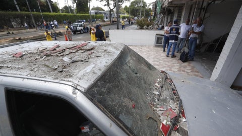 Atentado en Cali, Colombia - Foto: EFE