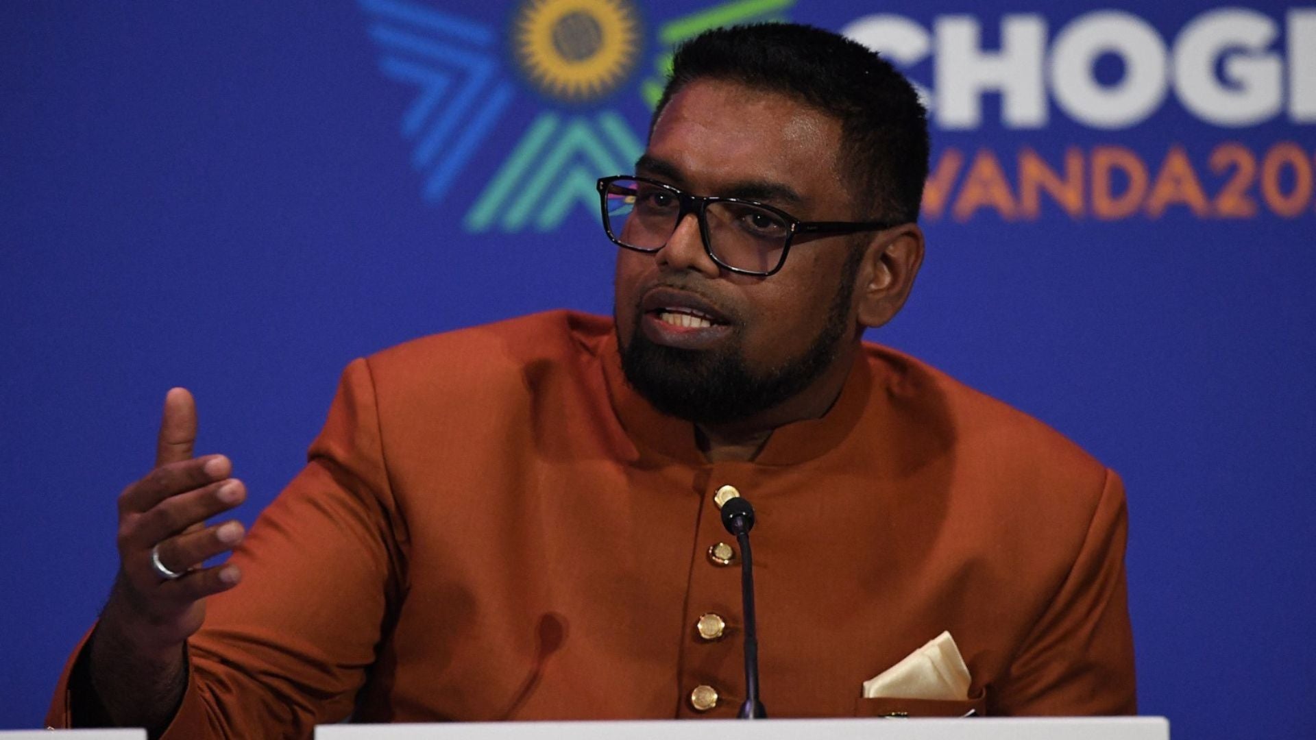 Mohamed Irfaan Ali, presidente de Guyana - Foto: AFP