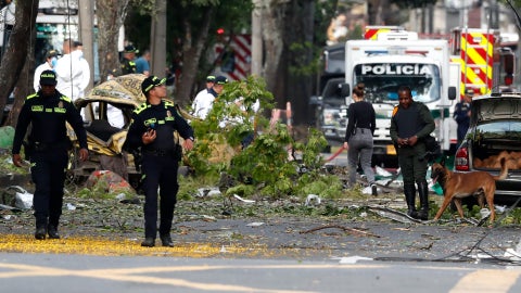 Explosión en Cali | Foto: EFE