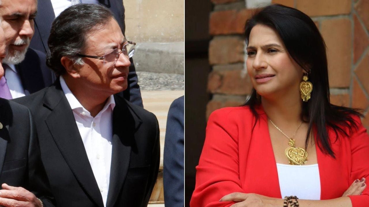 Gustavo Petro - Foto EFE/ Senadora colombiana Paola Holguín