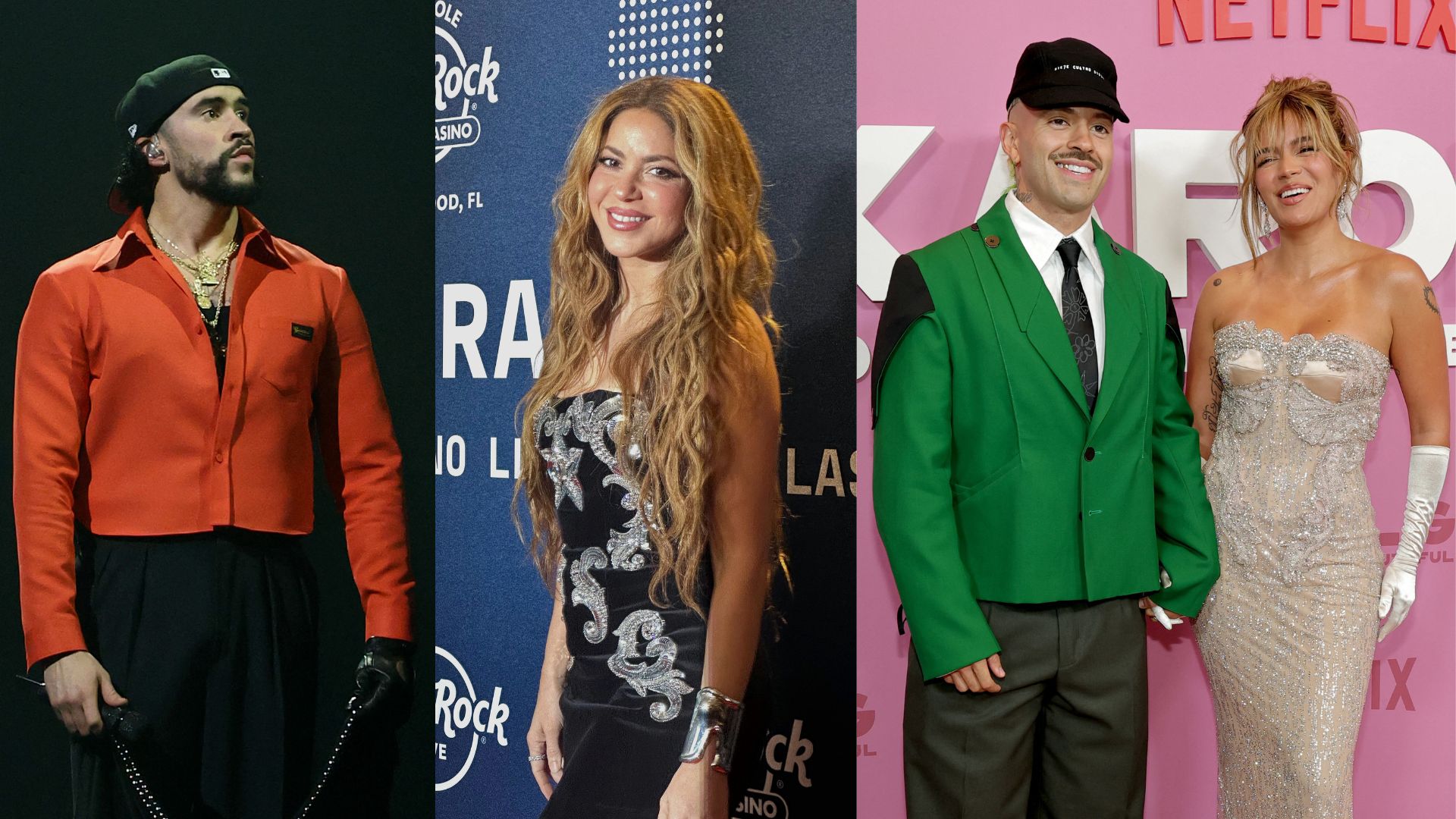 Estos son los 5 artistas latinos más escuchados en Spotify | Foto AFP Estos son los 5 artistas latinos más escuchados en Spotify | Foto AFP