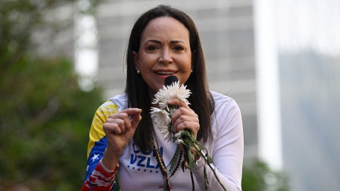 El mensaje de María Corina Machado, tras el fallido alistamiento de la Milicia Bolivariana - Foto: AFP