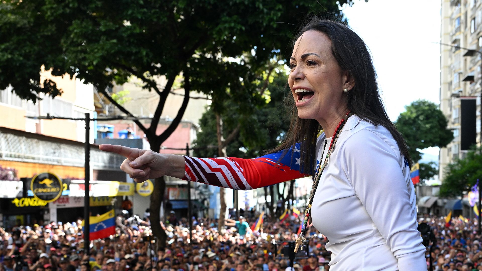María Corina Machado (AFP) María Corina Machado (AFP)