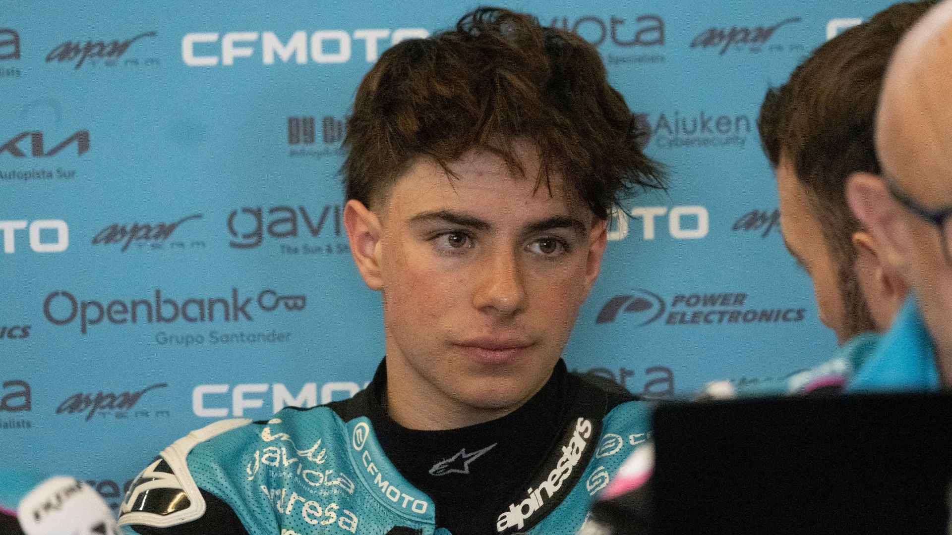 David Alonso y su primera victoria en el Moto2 - Foto: AFP David Alonso y su primera victoria en el Moto2 - Foto: AFP