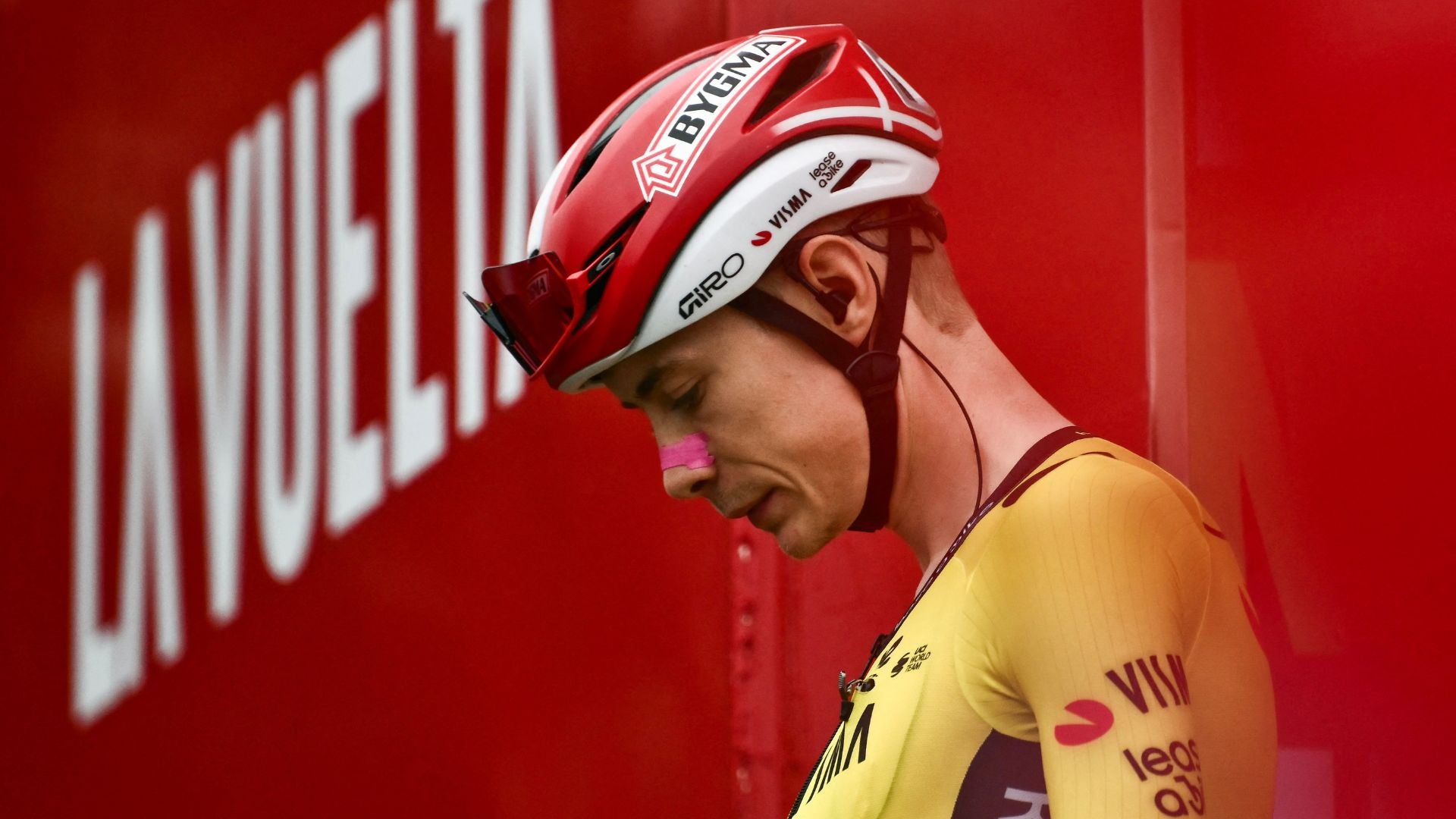 Jonas Vingegaard, ciclista profesional (AFP)