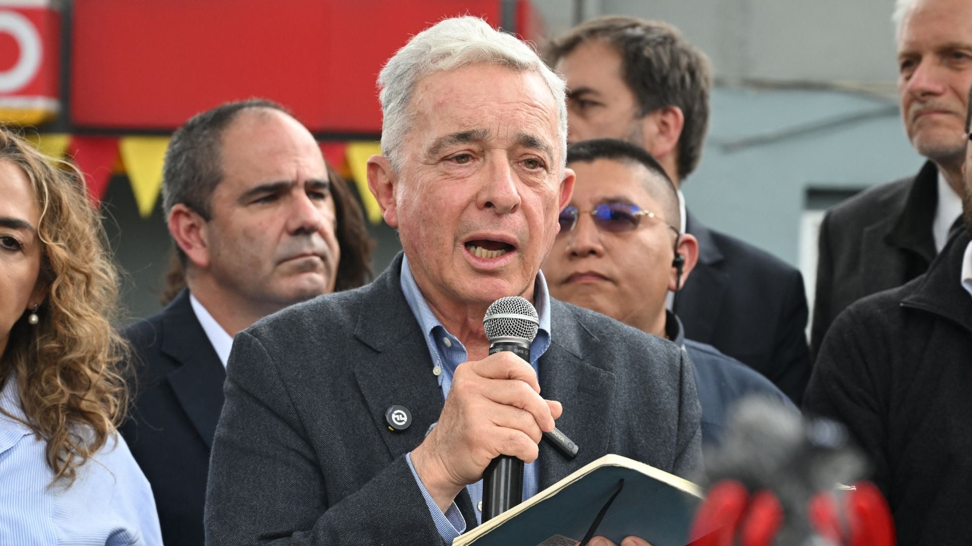 Álvaro Uribe, expresidente de Colombia (AFP)