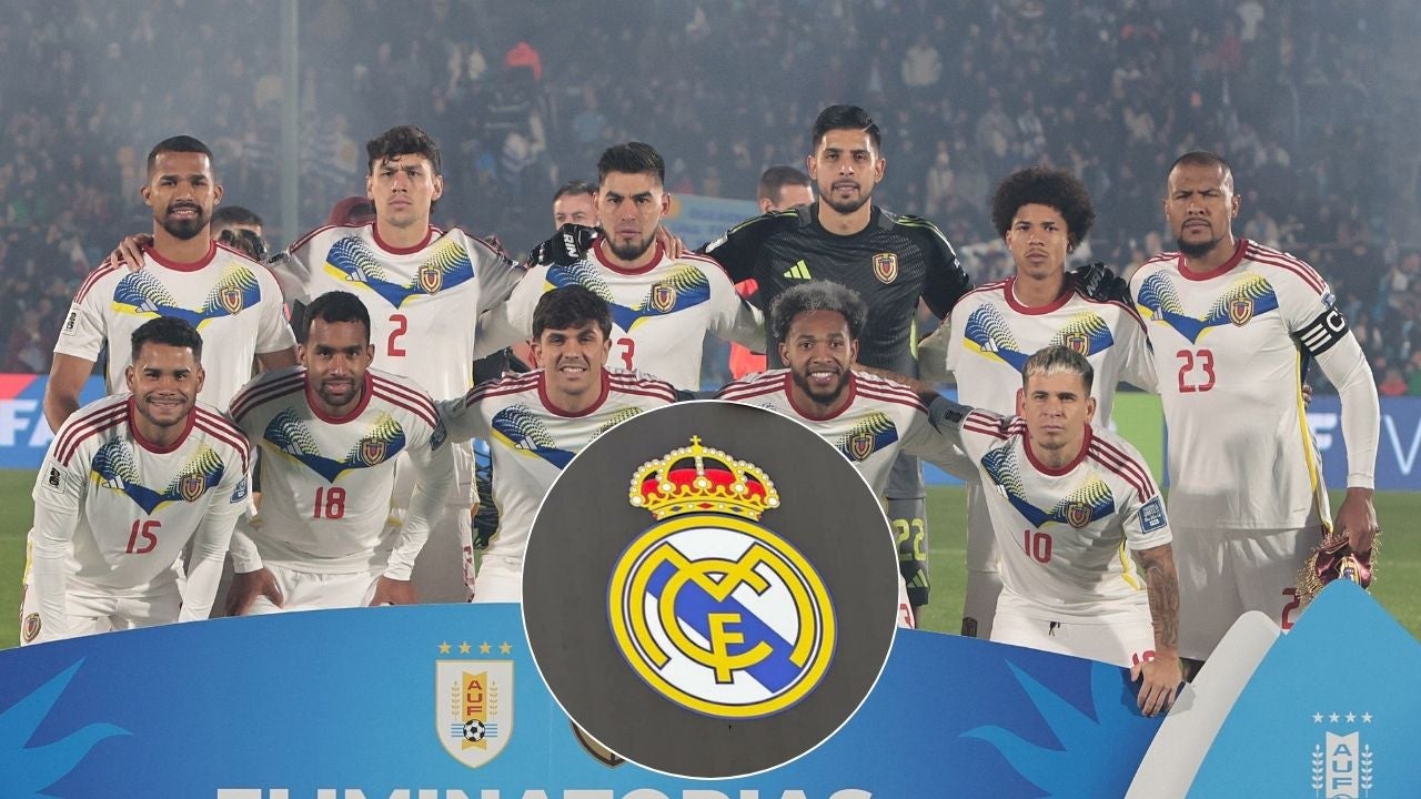 Selección de Venezuela/ Escudo Real Madrid - Fotos EFE