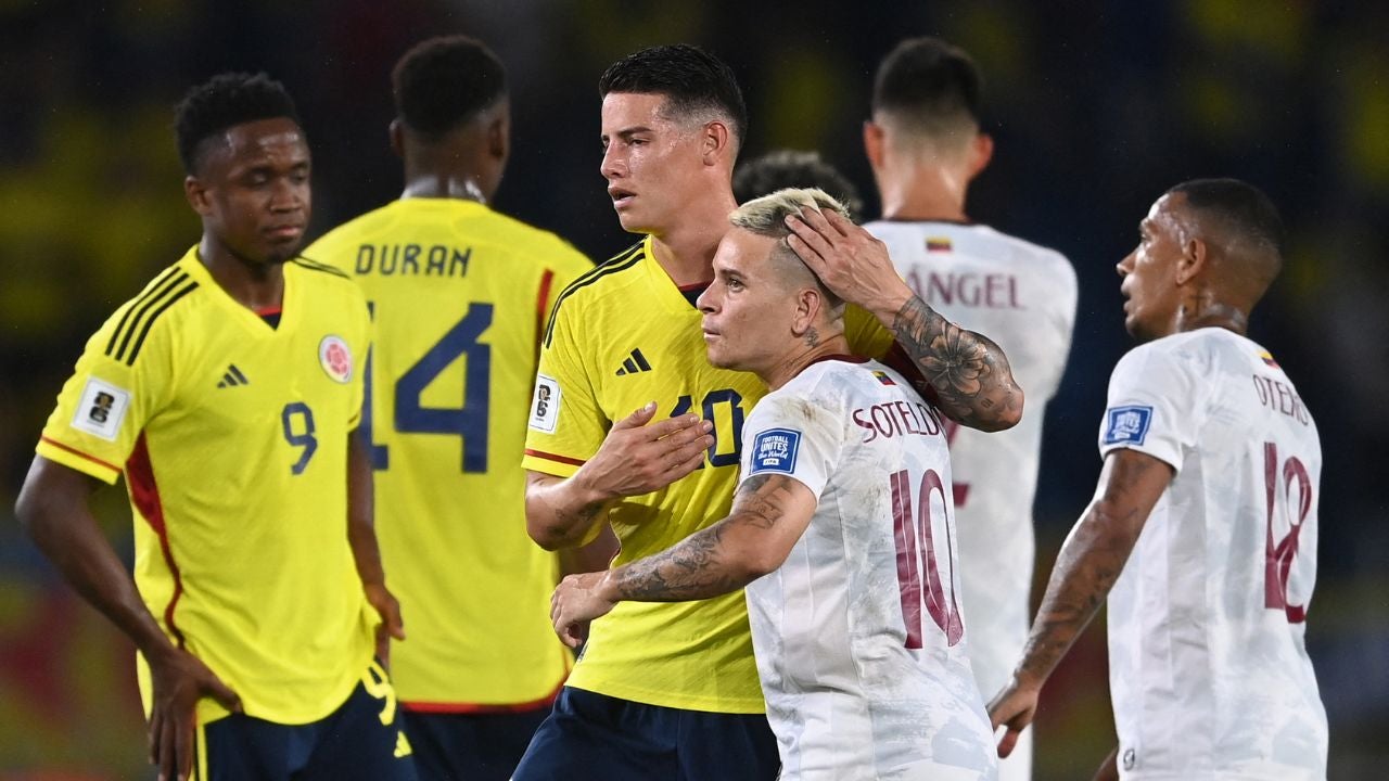 Colombia vs. Venezuela 2023 - Foto AFP