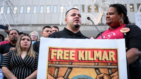 Kilmar Ábrego, migrante salvadoreño (AFP)