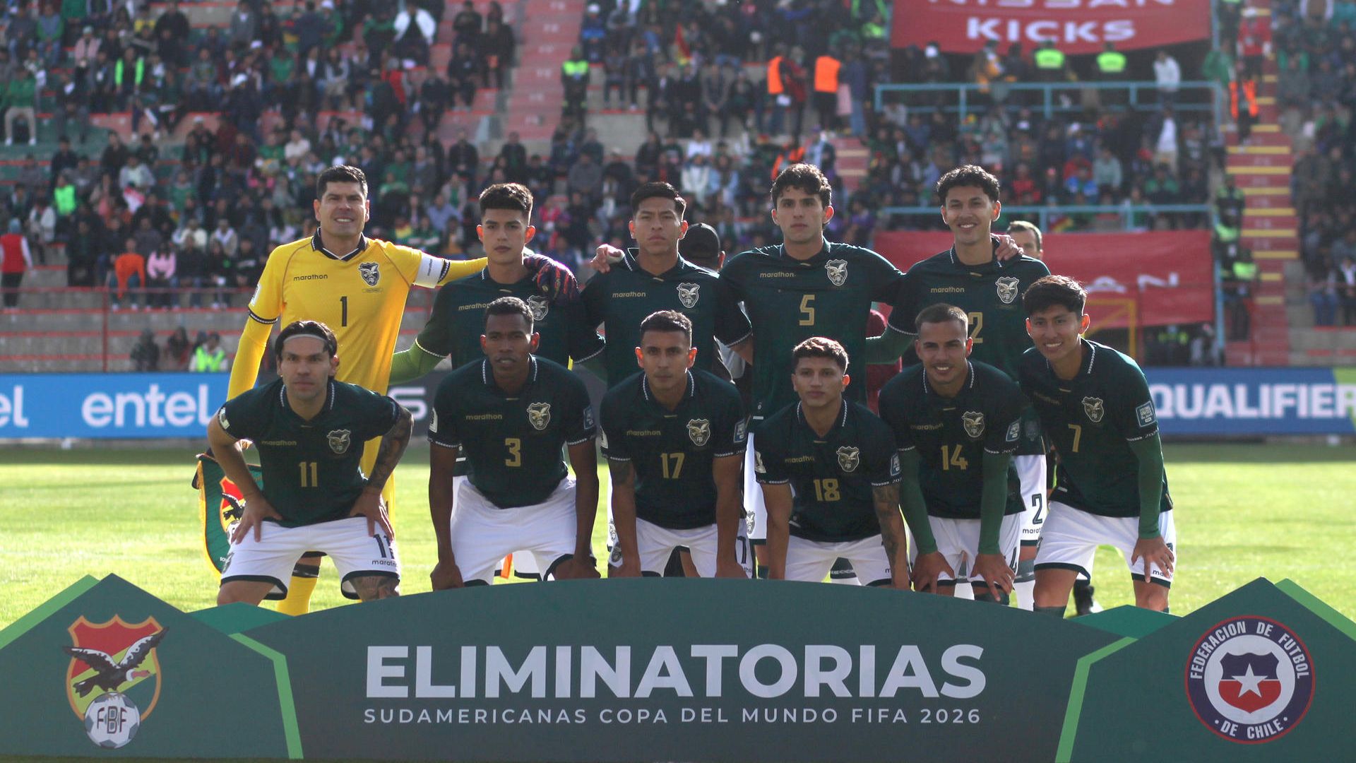 Jugadores selección de Bolivia - Foto. EFE