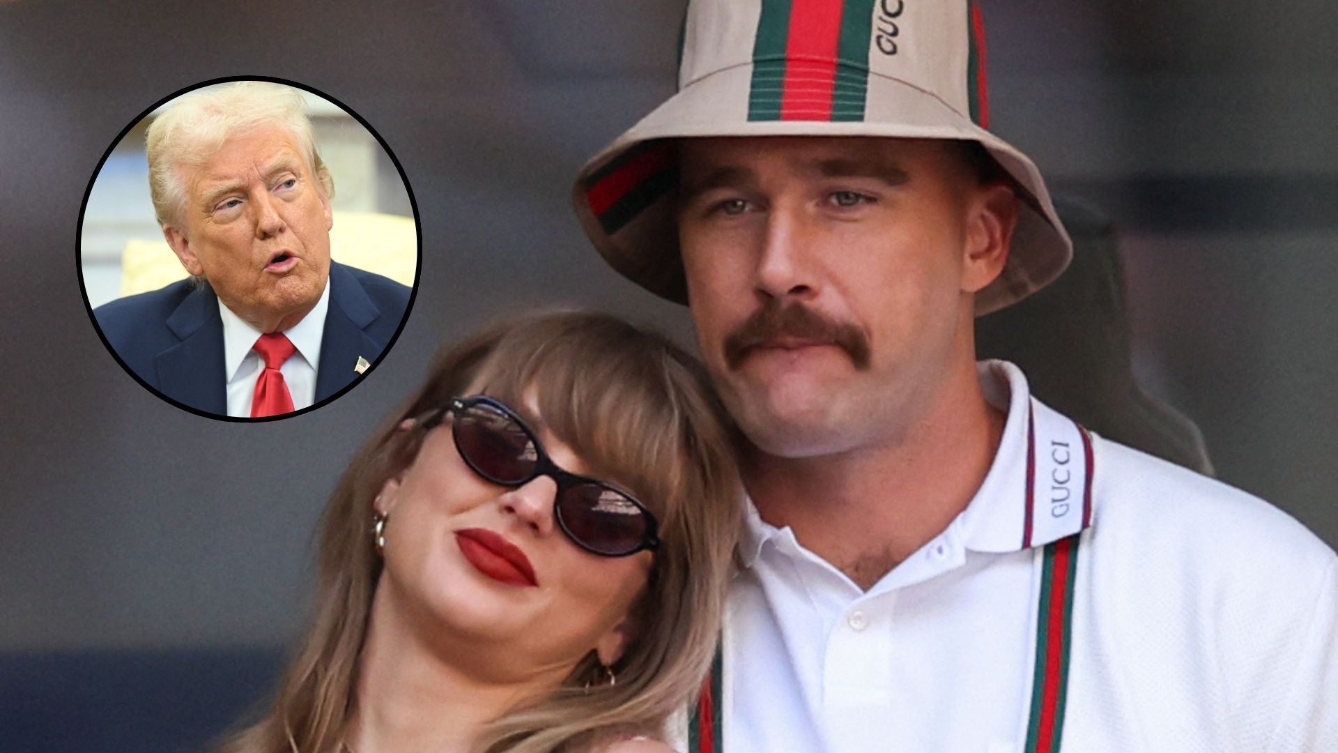 Donald Trump envía mensaje a Taylor Swift y a Travis Kelce tras anunciar su compromiso - Foto AFP