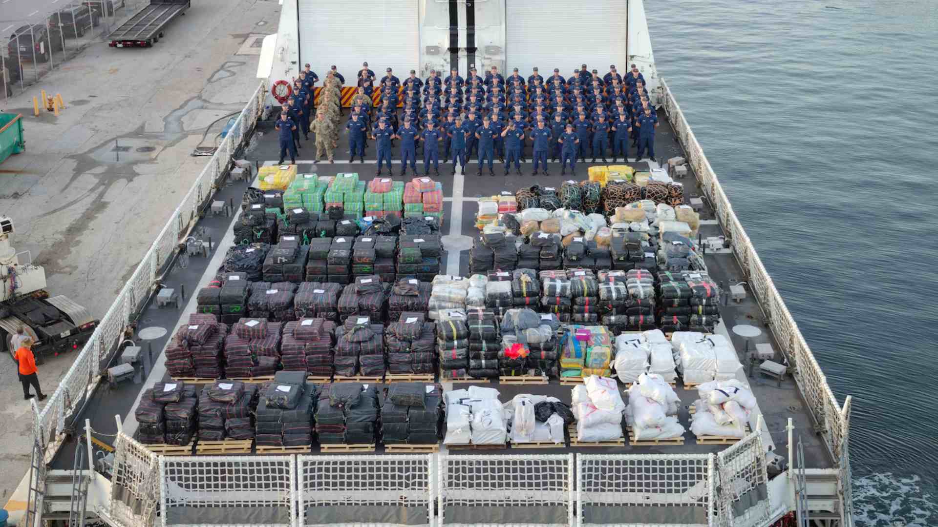 Incautación de drogas ilegales en EE. UU. - Guardia Costera de EE. UU.