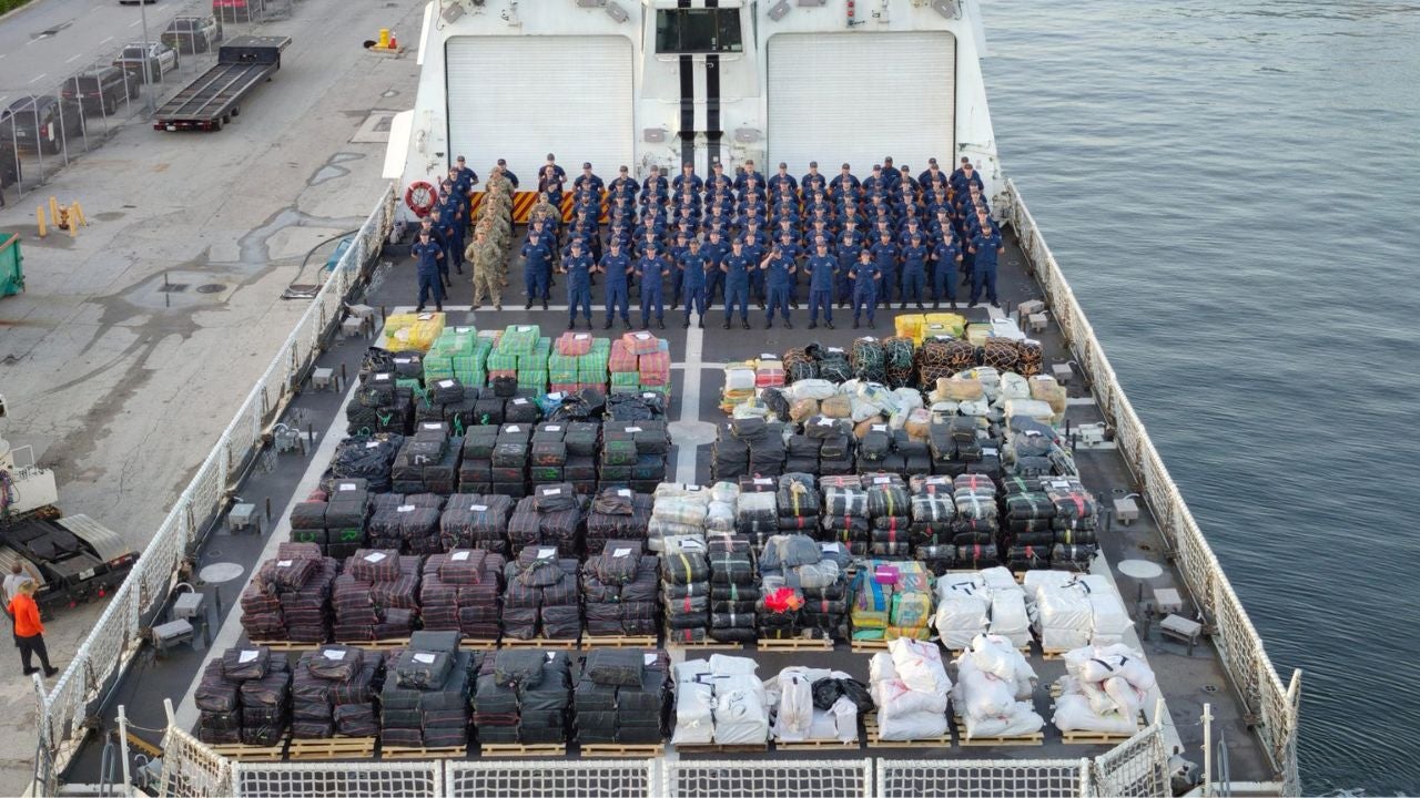 Incautación de la Guardia Costera de EE. UU. - Foto EFE