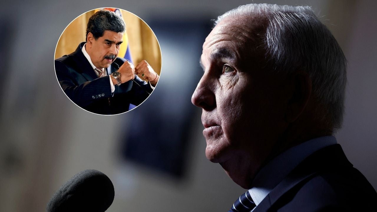 Carlos Gimenez/ Nicolás Maduro - Fotos AFP