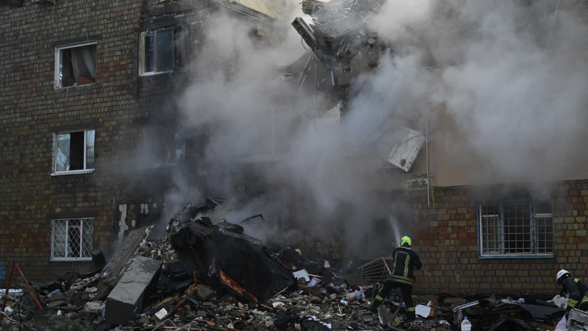 Ataque aéreo de Rusia en Kiev - Foto: AFP