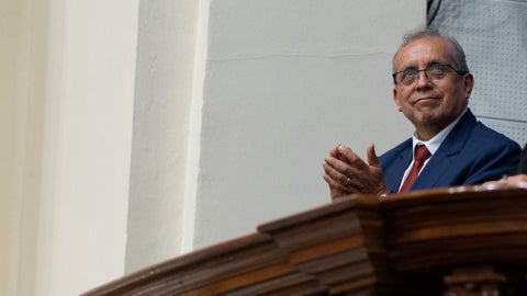 Nicanor Boluarte, hermano de Dina Boluarte | Foto: AFP