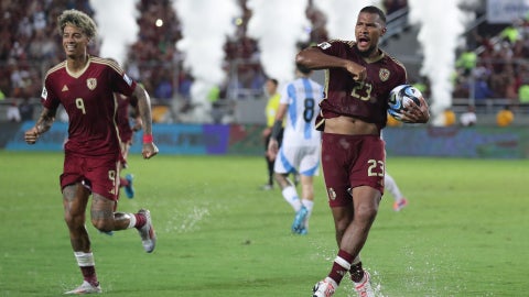 Venezuela ante Argentina en Eliminatorias Sudamericanas - Foto: EFE