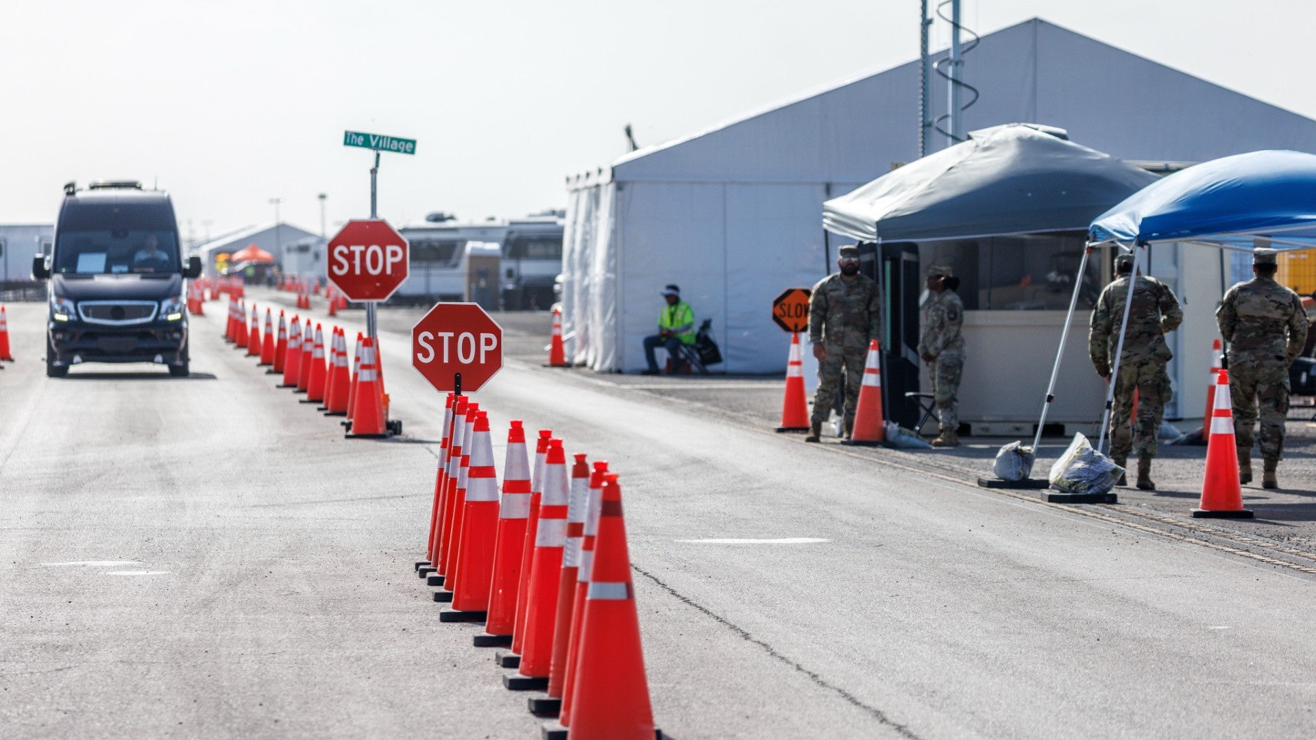 Entrada de la cárcel Alligator Alcatraz - Foto: EFE
