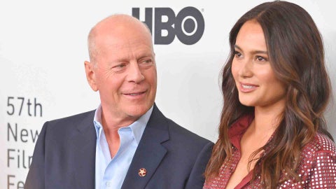Bruce Willis y su esposa Emma Heming - AFP