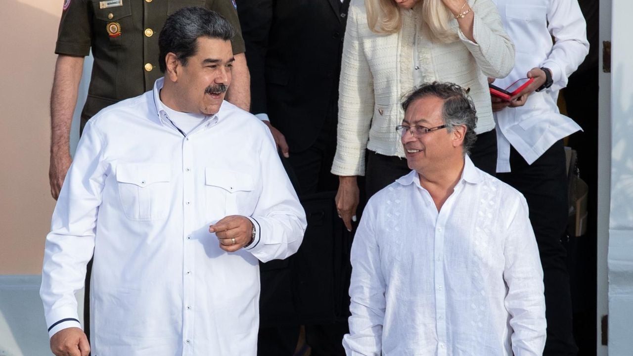 Nicolás Maduro y Gustavo Petro en 2023 - Foto EFE Nicolás Maduro y Gustavo Petro en 2023 - Foto EFE