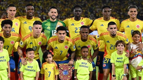 Selección Colombia - Foto AFP