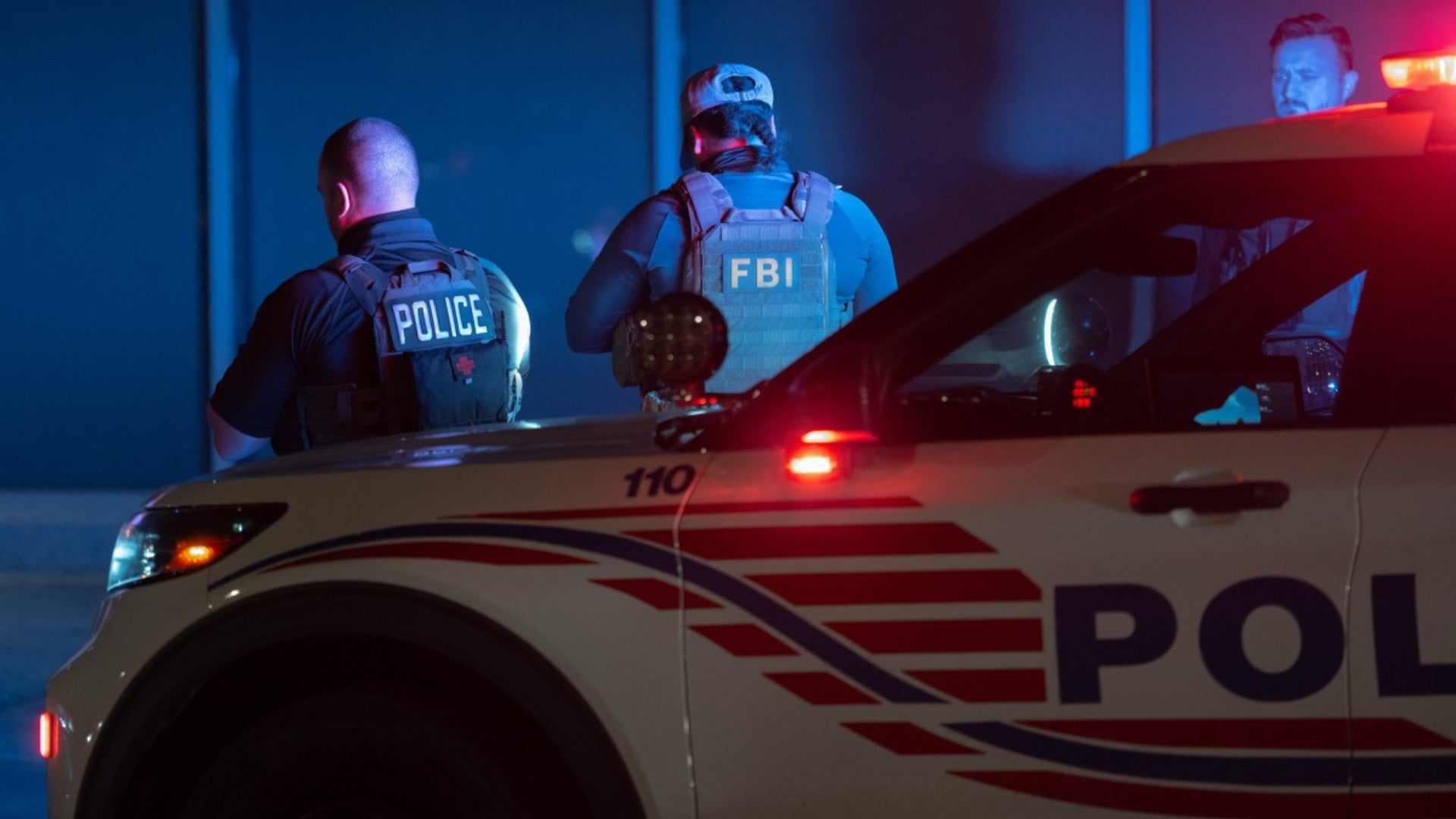 Operativo de la Policía en Washington (AFP)