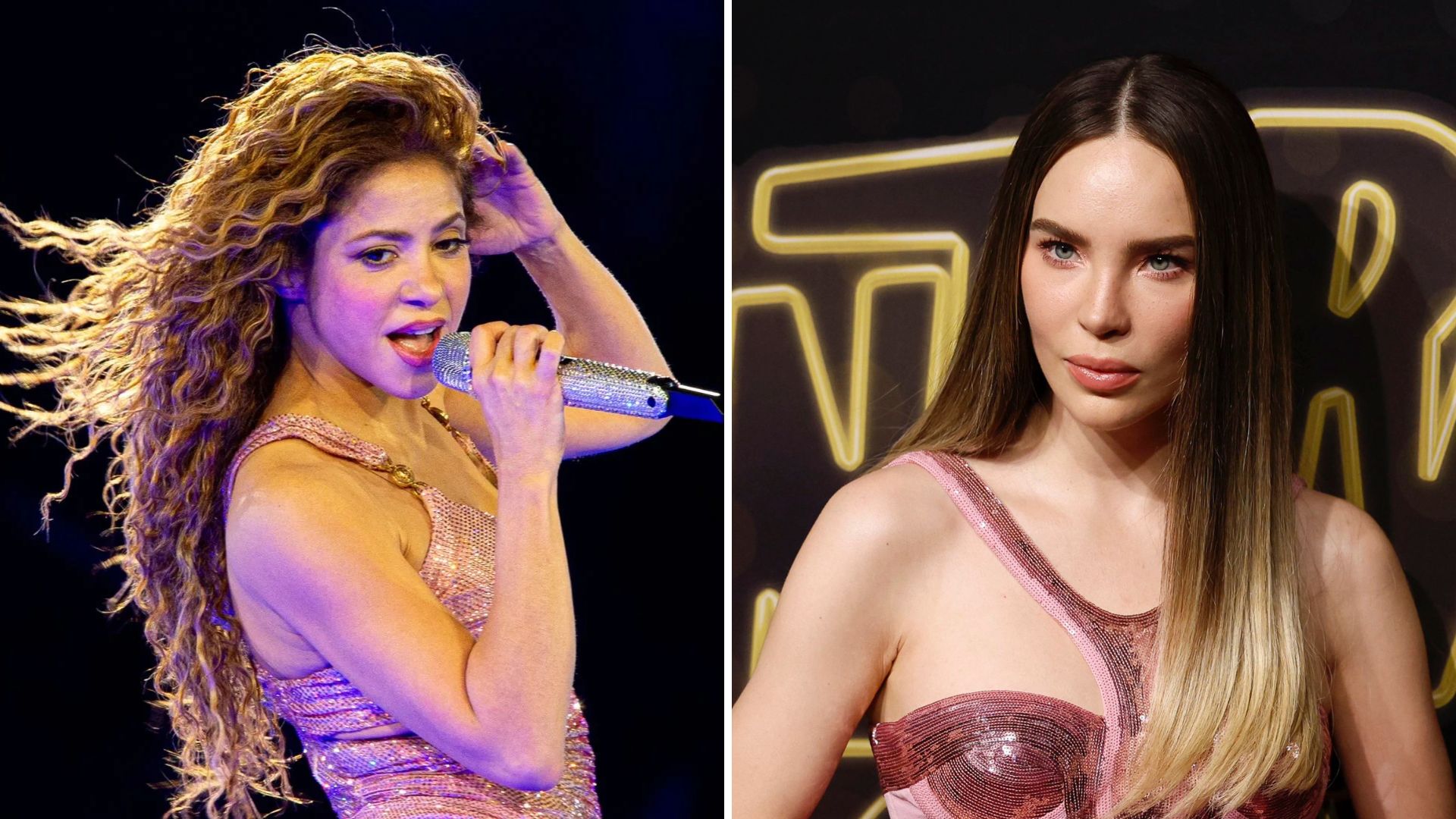 Shakira y Belinda - Foto EFE