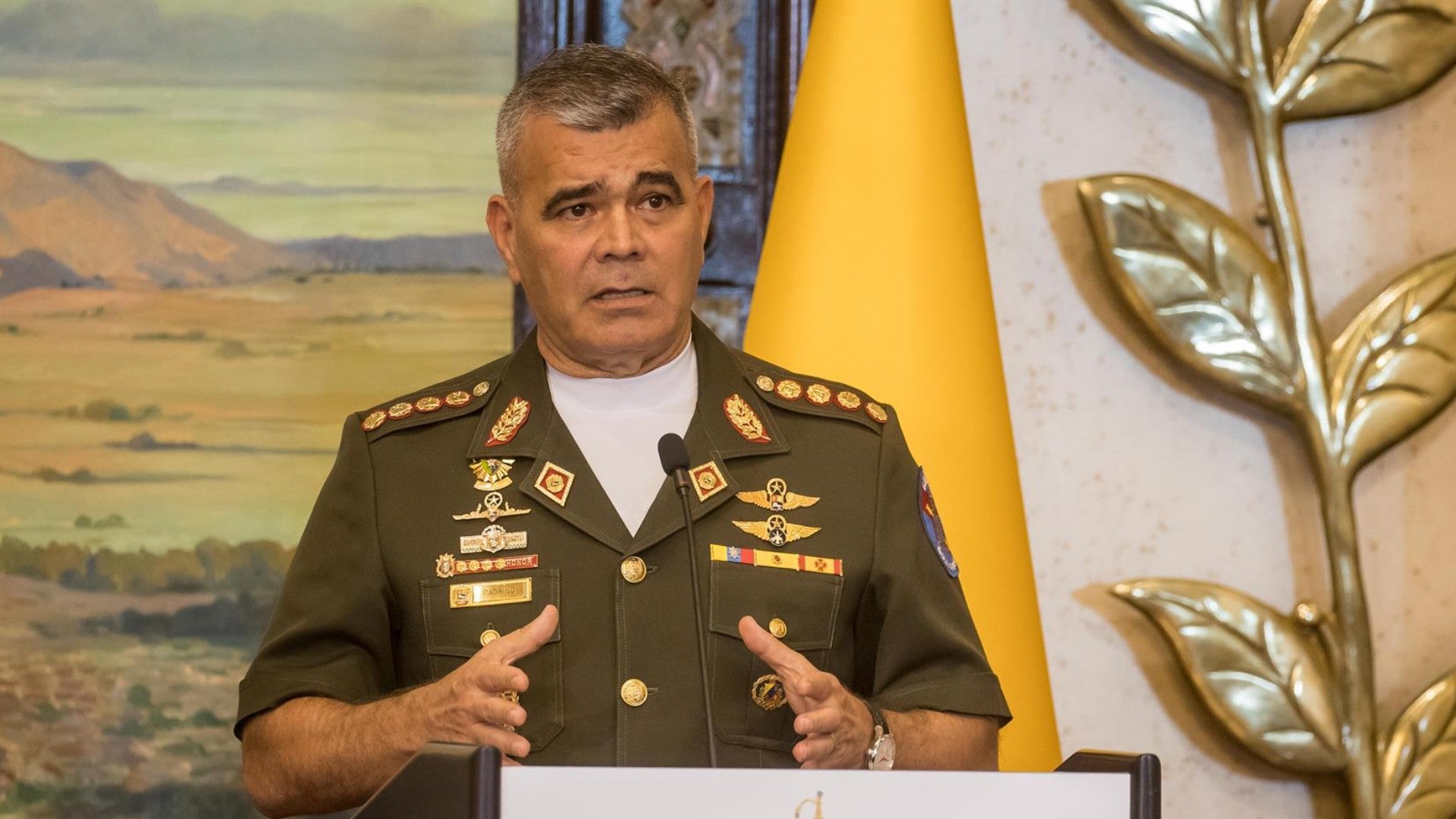 El ministro de Defensa de Venezuela, Vladimir Padrino López (EFE)