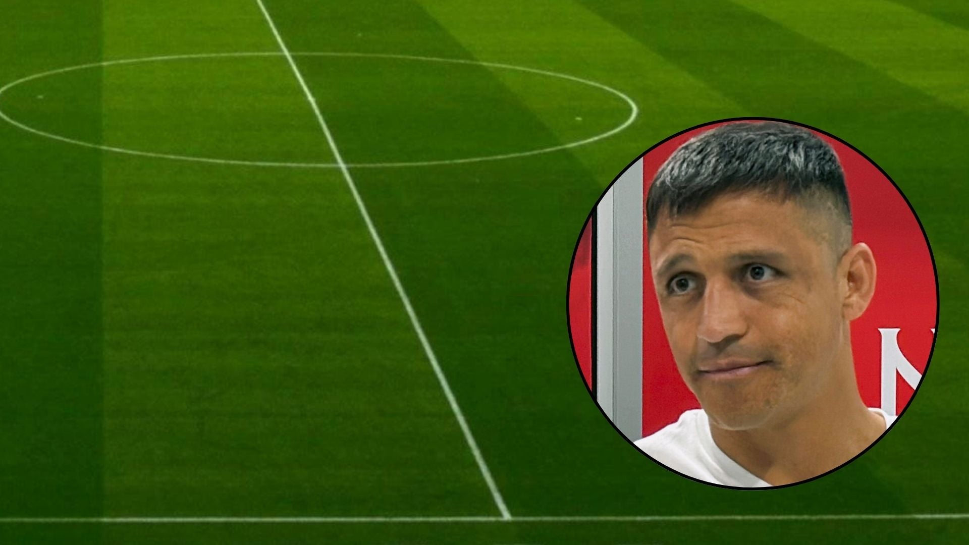 Cancha de fútbol / Alexis Sánchez, futbolista chileno - Fotos: Pexels / EFE