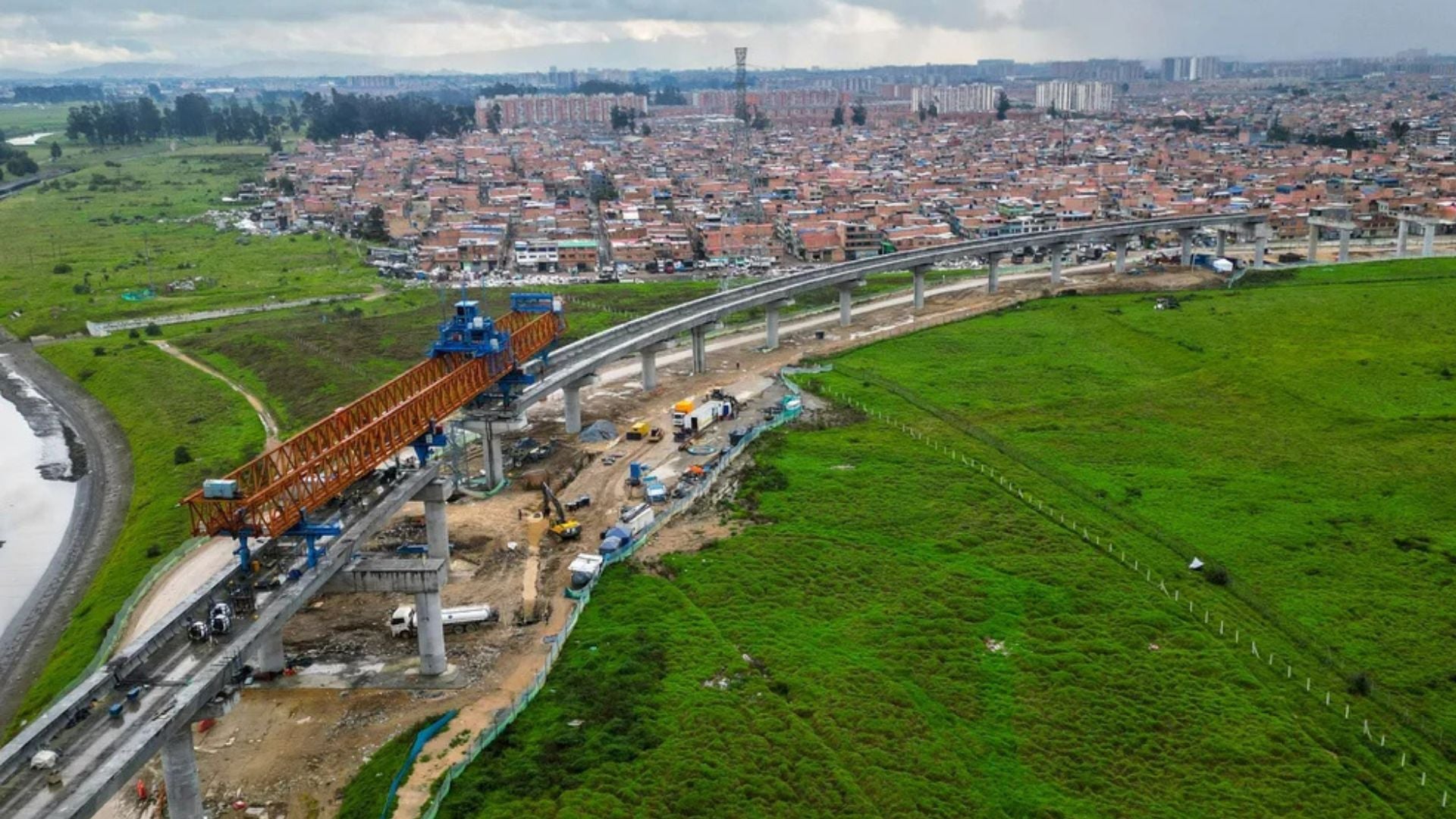 Metro de Bogotá - Foto AFP