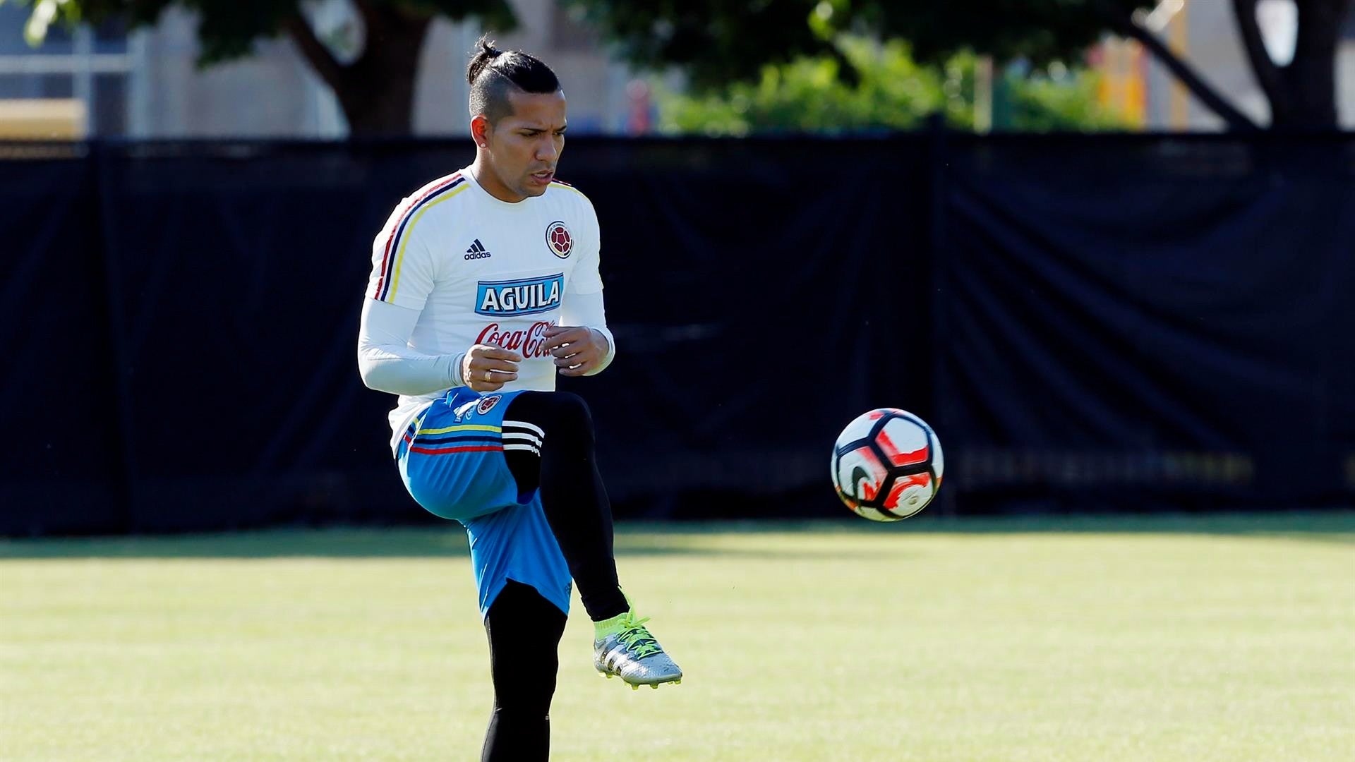 Dayro Moreno con la selección Colombia en 2016 - Foto: EFE Dayro Moreno con la selección Colombia en 2016 - Foto: EFE
