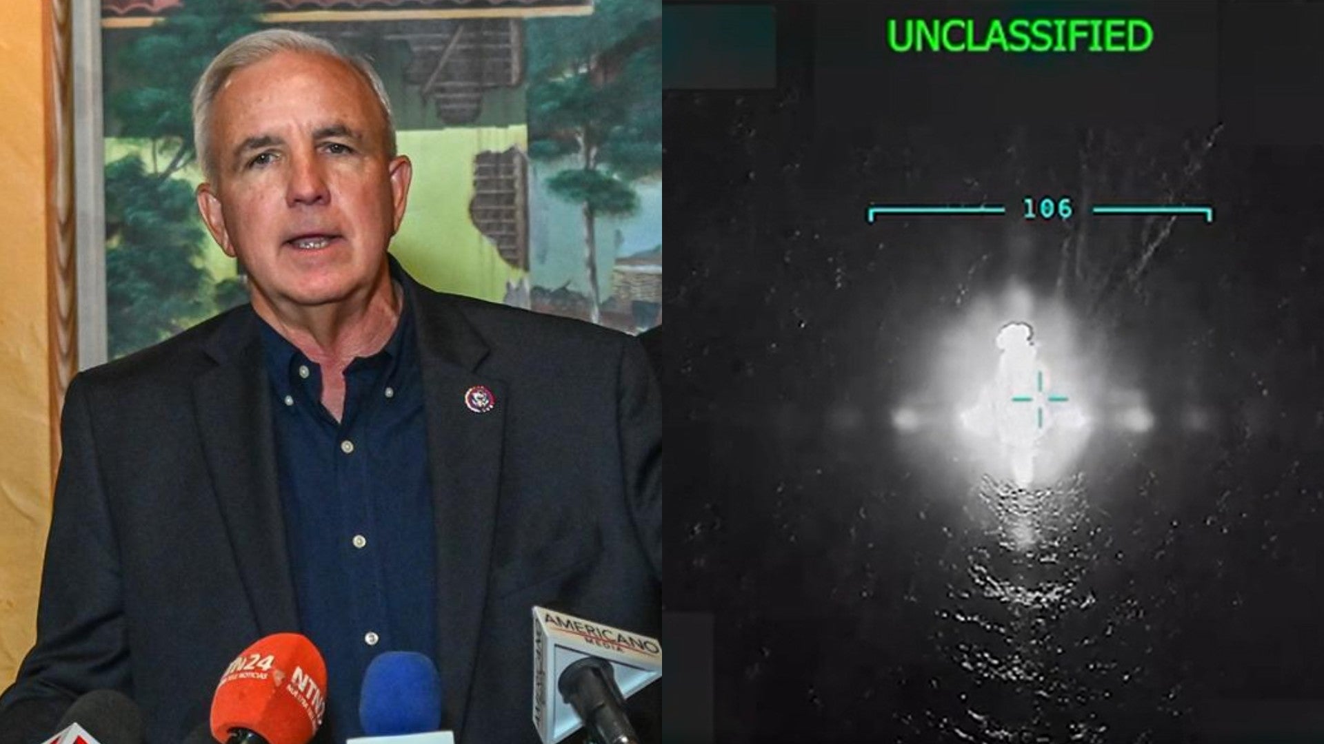 Congresista Carlos Giménez - Foto: EFE / Captura de video ataque estadounidense