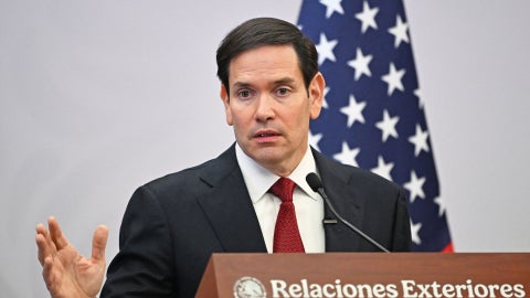 Marco Rubio, secretario de Estado de EE. UU. (AFP)