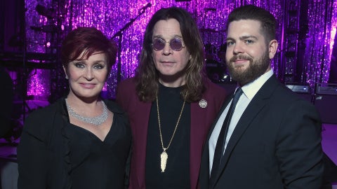 Sharon Osbourne, Ozzy Osbourne y Jack Osbourne | Foto: AFP