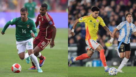 Partidos de Eliminatorias Sudamericanas (EFE)