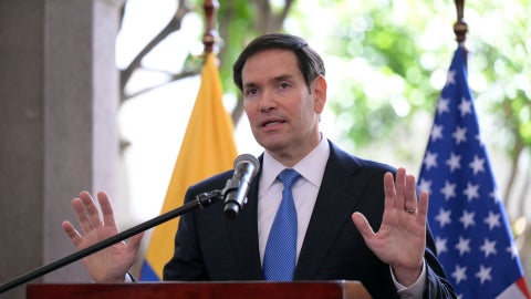 Marco Rubio, secretario de Estado de EE. UU. (AFP)