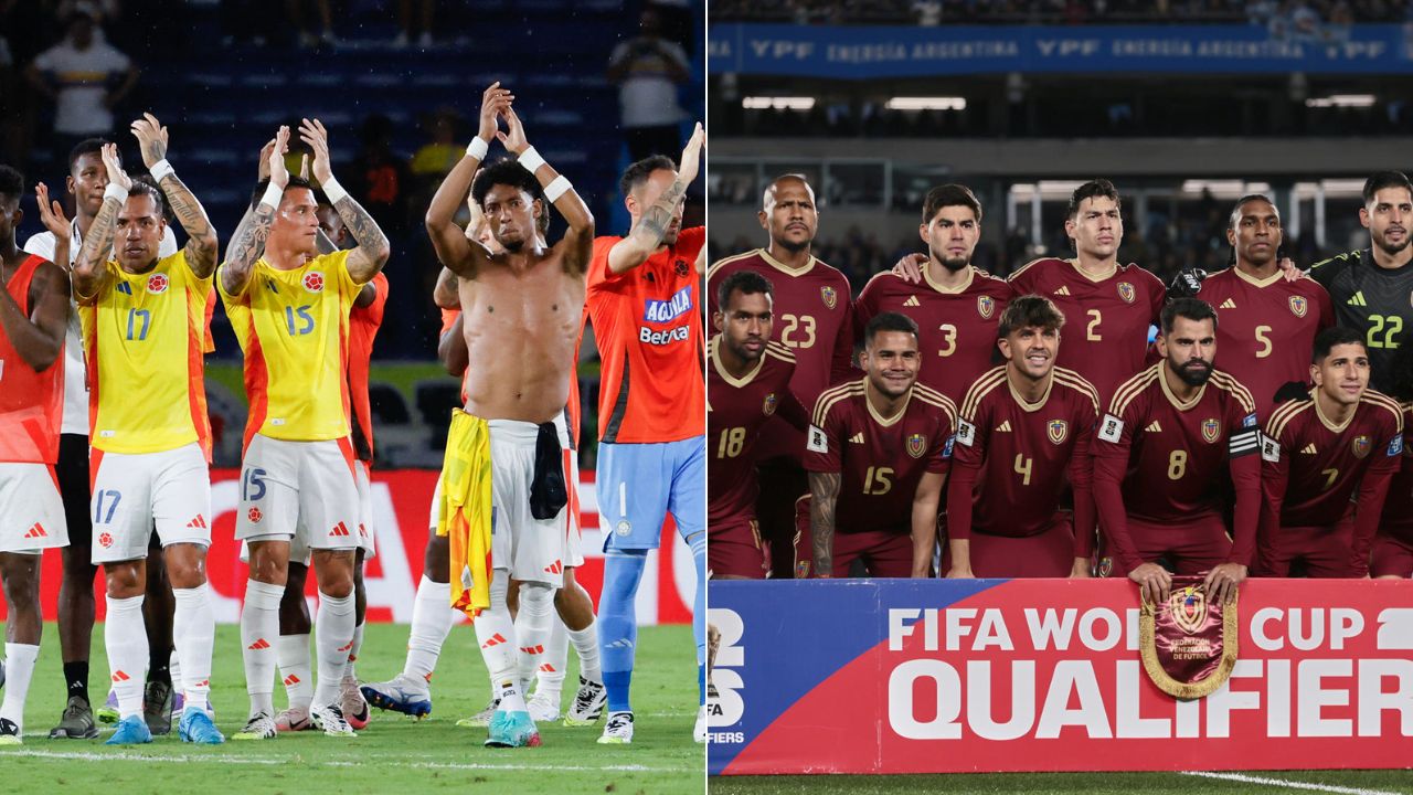 Selección Colombia/ Selección de Venezuela - Fotos EFE