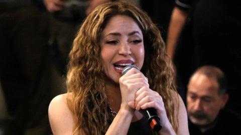 La cantante colombiana Shakira en su gira por Latinoamérica. (EFE)