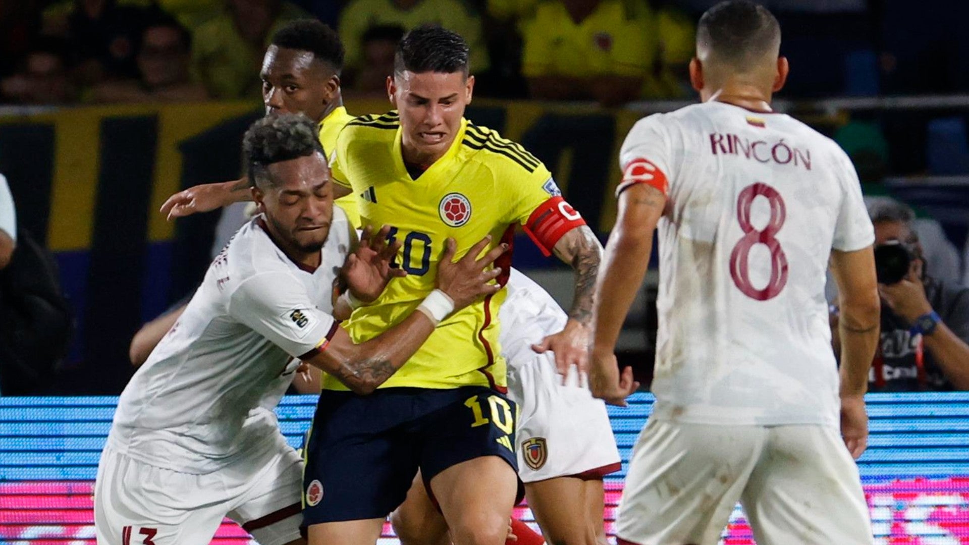Colombia vs Venezuela / FOTO: EFE