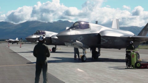 Aviones de combate. Foto: U.S. Marines