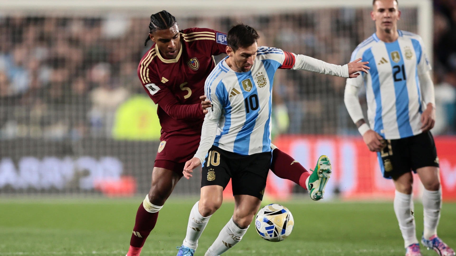 Argentina ante Venezuela - Foto: EFE