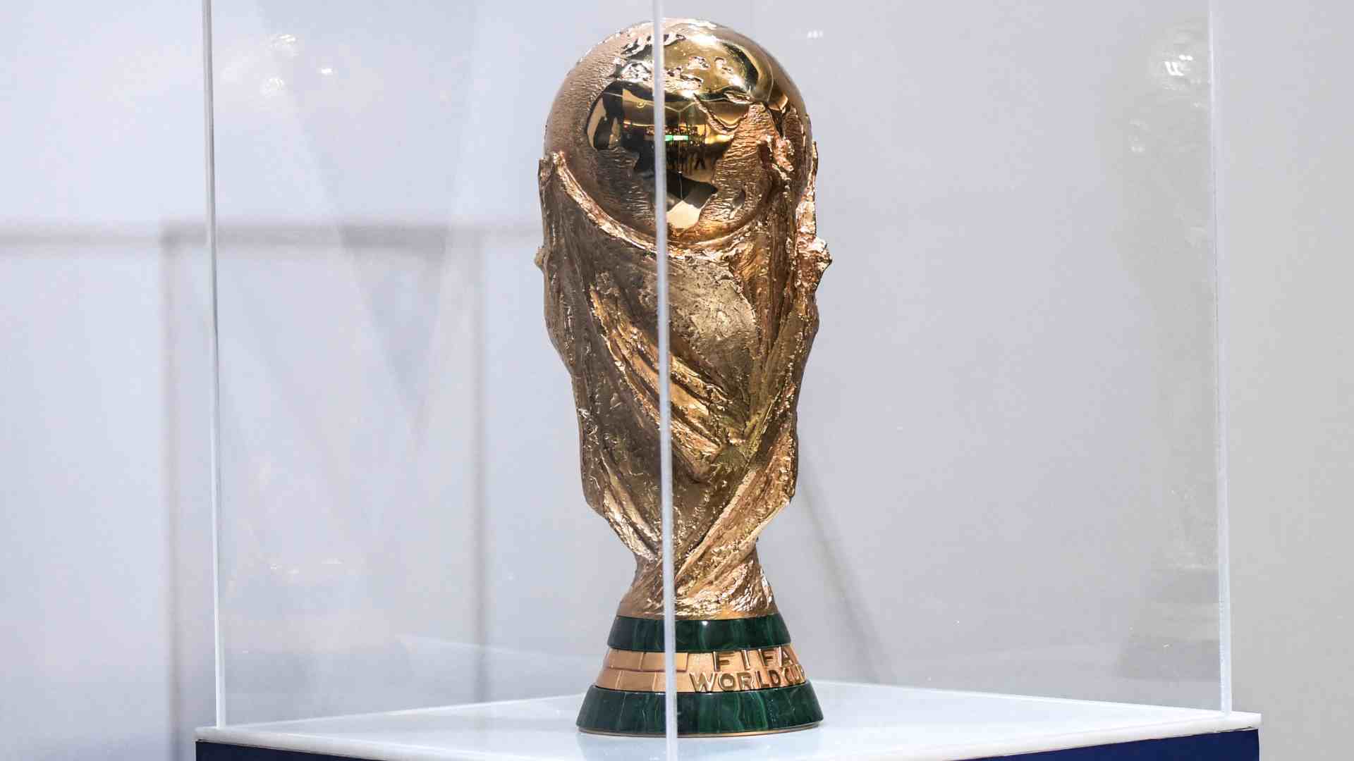Trofeo de la Copa Mundial de Fútbol de la FIFA - AFP