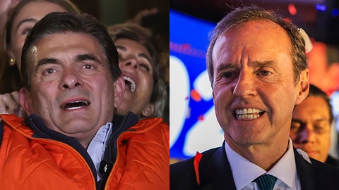 Rodrigo Paz y Jorge Tuto Quiroga / FOTO: EFE